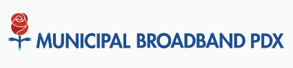 Municipal Broadband PDX logo