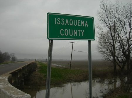 Issaquena County Sign