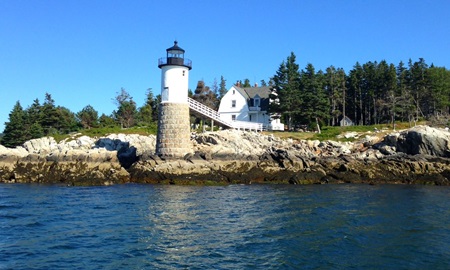 Lighthouse at Isle au Haut